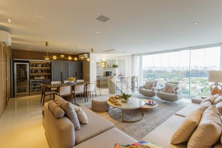 Sala de apartamento à venda com 2 quartos, 188m² em Ibirapuera, São Paulo