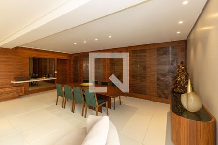 Sala de Jantar de apartamento à venda com 4 quartos, 260m² em Vila da Serra, Nova Lima