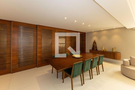 Sala de Jantar de apartamento à venda com 4 quartos, 260m² em Vila da Serra, Nova Lima