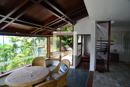 Varanda de casa de condomínio à venda com 4 quartos, 461m² em Joá, Rio de Janeiro