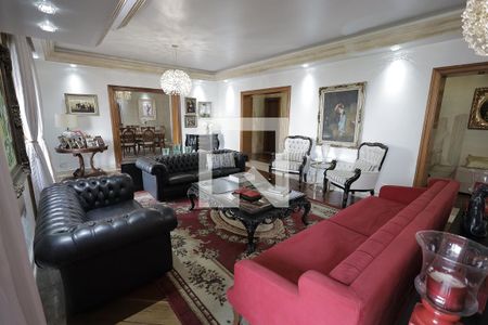 Sala de apartamento à venda com 5 quartos, 440m² em Vila Bastos, Santo André