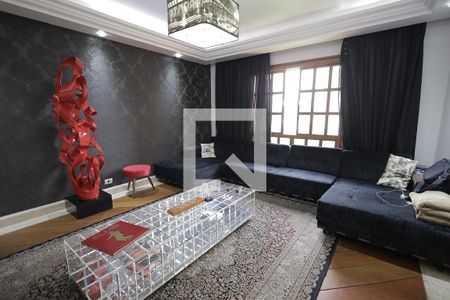 Sala de TV de apartamento à venda com 5 quartos, 440m² em Vila Bastos, Santo André