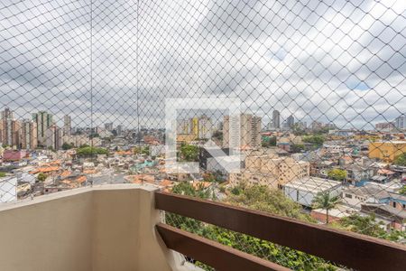 Varanda da sala de apartamento para alugar com 3 quartos, 92m² em Parque Sete de Setembro, Diadema