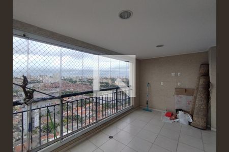 Varanda da sala de apartamento à venda com 2 quartos, 84m² em Vila Vera, São Paulo