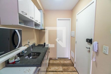 Cozinha de kitnet/studio à venda com 1 quarto, 26m² em Planalto Paulista, São Paulo