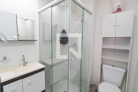 Banheiro Social de kitnet/studio à venda com 1 quarto, 26m² em Planalto Paulista, São Paulo