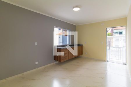 Sala/Cozinha de casa para alugar com 1 quarto, 40m² em Chácara Belenzinho, São Paulo