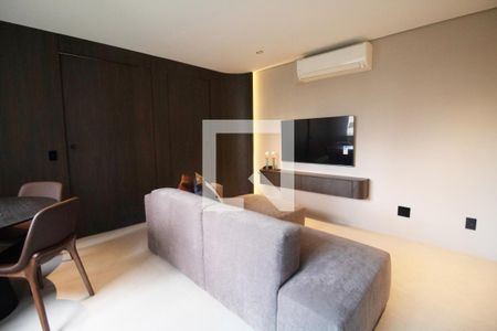 Sala de apartamento para alugar com 1 quarto, 50m² em Jardim Paulistano, São Paulo