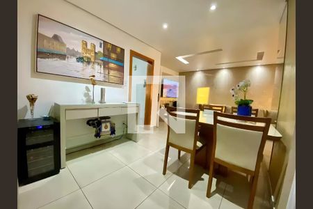 Sala de apartamento para alugar com 3 quartos, 102m² em Castelo, Belo Horizonte