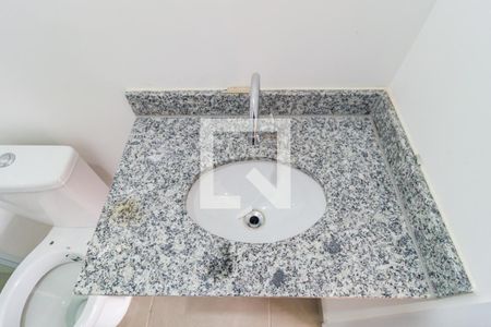 Detalhe - Banheiro de kitnet/studio à venda com 1 quarto, 26m² em Belenzinho, São Paulo