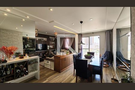 Sala de apartamento à venda com 2 quartos, 77m² em Jardim Messina, Jundiaí