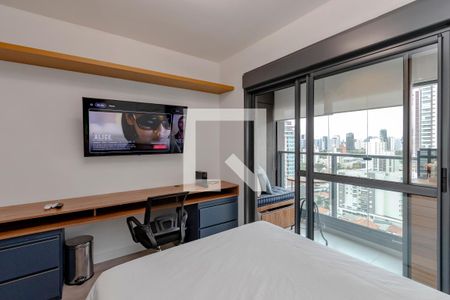 Studio de kitnet/studio para alugar com 1 quarto, 26m² em Jardim das Acácias, São Paulo