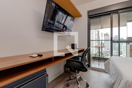 Studio de kitnet/studio para alugar com 1 quarto, 26m² em Jardim das Acácias, São Paulo