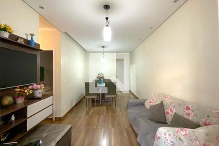 Sala de apartamento à venda com 3 quartos, 86m² em Pompéia, Belo Horizonte