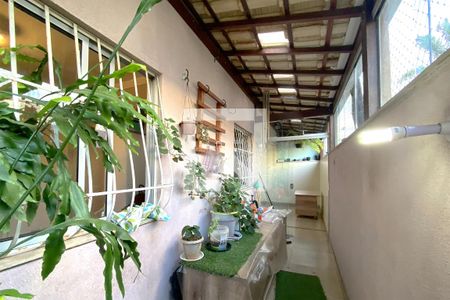 Varanda da Sala de apartamento à venda com 3 quartos, 86m² em Pompéia, Belo Horizonte