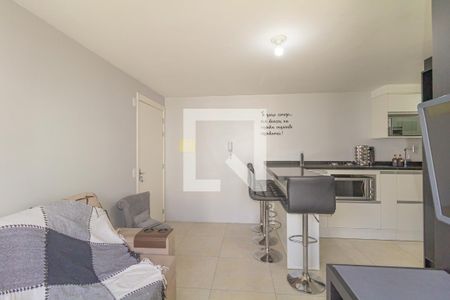 Sala de apartamento à venda com 2 quartos, 52m² em Olaria, Canoas