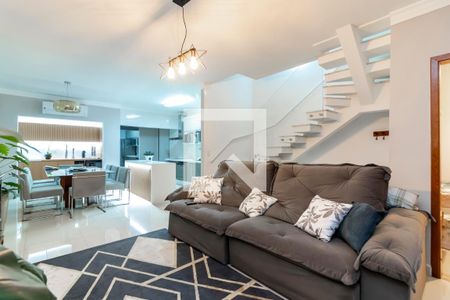 Sala de Estar de casa de condomínio à venda com 3 quartos, 180m² em Santana, São Paulo