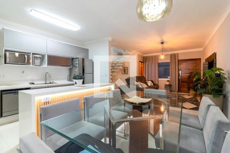 Sala de Jantar de casa de condomínio à venda com 3 quartos, 180m² em Santana, São Paulo