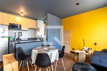 Sala de apartamento à venda com 1 quarto, 38m² em Vila Diva, São Paulo