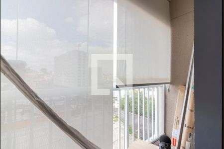 Varanda da Sala de apartamento à venda com 1 quarto, 38m² em Vila Diva, São Paulo