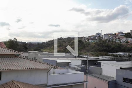 Vista da Sala de apartamento à venda com 3 quartos, 92m² em Arvoredo, Contagem