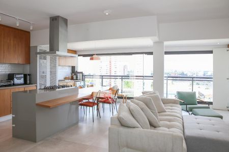 Sala/Cozinha de apartamento à venda com 2 quartos, 88m² em Vila Leopoldina, São Paulo