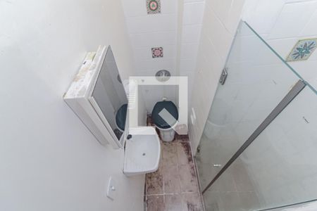 Banheiro de kitnet/studio à venda com 1 quarto, 19m² em Copacabana, Rio de Janeiro