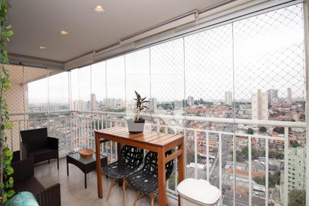 Varanda da Sala de apartamento à venda com 4 quartos, 114m² em Vila Santo Antonio, Guarulhos