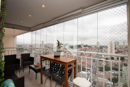 Varanda da Sala de apartamento à venda com 4 quartos, 114m² em Vila Santo Antonio, Guarulhos
