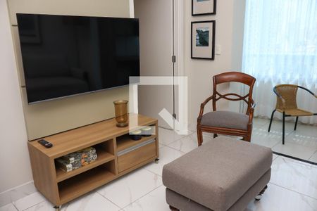 Sala de kitnet/studio para alugar com 1 quarto, 45m² em Caminho das Árvores, Salvador