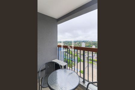 Varanda de kitnet/studio à venda com 1 quarto, 28m² em Brooklin, São Paulo