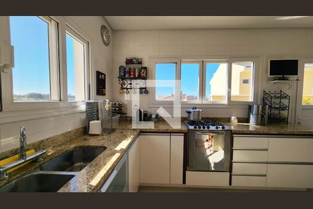 Cozinha de casa de condomínio à venda com 5 quartos, 430m² em Jardim Samambaia, Jundiaí