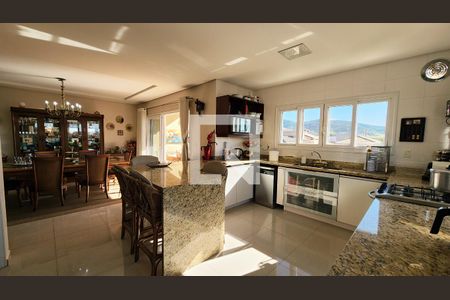 Cozinha de casa de condomínio à venda com 5 quartos, 430m² em Jardim Samambaia, Jundiaí