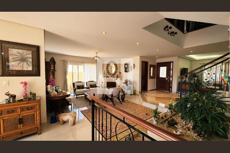 Sala de casa de condomínio à venda com 5 quartos, 430m² em Jardim Samambaia, Jundiaí