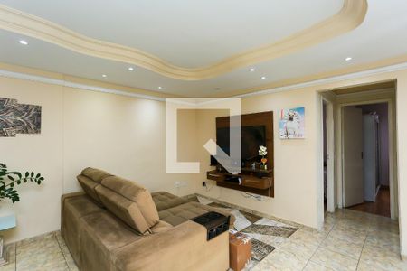 Sala de apartamento à venda com 2 quartos, 68m² em Parque Taboao, Taboão da Serra