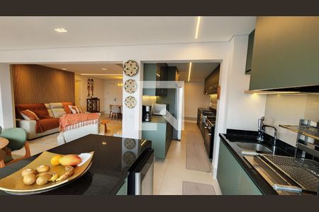 Cozinha de apartamento à venda com 4 quartos, 152m² em Centro, Jundiaí