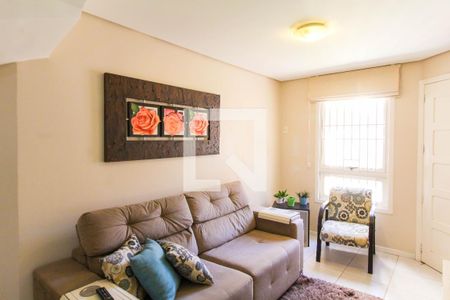 Sala de casa de condomínio à venda com 2 quartos, 78m² em Nossa Senhora das Gracas, Canoas