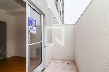 Varanda de kitnet/studio para alugar com 1 quarto, 24m² em Itaquera, São Paulo