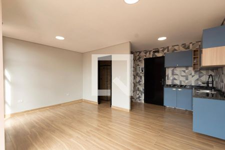 Sala/Cozinha de kitnet/studio para alugar com 1 quarto, 28m² em Vila Carvalho, Sorocaba