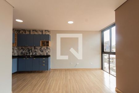 Sala/Cozinha de kitnet/studio para alugar com 1 quarto, 28m² em Vila Carvalho, Sorocaba