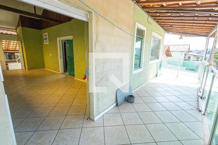 Varanda da Sala/Cozinha de casa para alugar com 2 quartos, 105m² em Santa Monica, Belo Horizonte