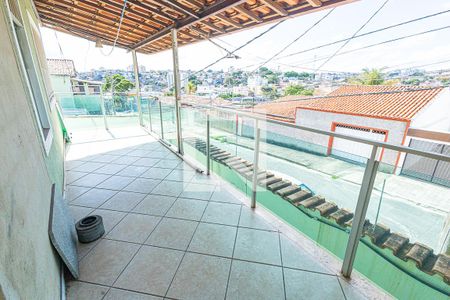 Varanda da Sala/Cozinha de casa para alugar com 2 quartos, 105m² em Santa Monica, Belo Horizonte