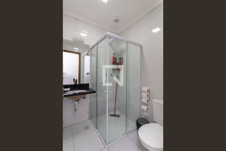 Banheiro de casa de condomínio à venda com 2 quartos, 50m² em Vila Progresso (zona Leste), São Paulo