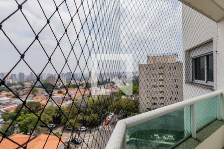 Varanda da Sala de apartamento para alugar com 3 quartos, 142m² em Vila Congonhas, São Paulo