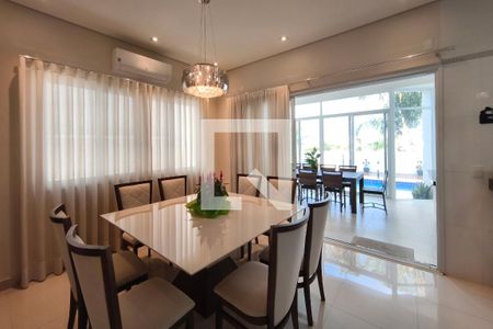 Sala de Jantar de casa de condomínio à venda com 4 quartos, 268m² em Swiss Park, Campinas