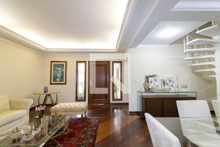 Sala de casa de condomínio à venda com 3 quartos, 402m² em Joaquim Egídio, Campinas