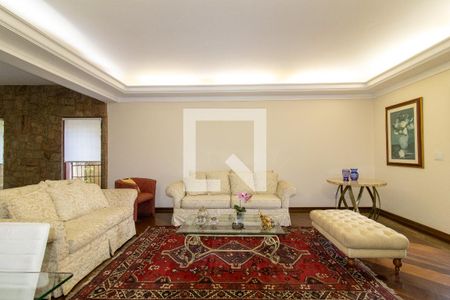 Sala de casa de condomínio à venda com 3 quartos, 402m² em Joaquim Egídio, Campinas