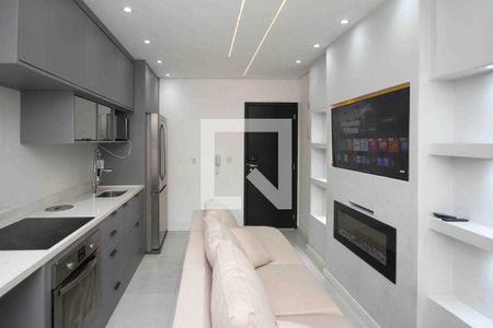 Sala e cozinha de apartamento à venda com 2 quartos, 50m² em Vila Formosa, São Paulo
