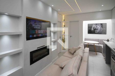 Sala e cozinha de apartamento à venda com 2 quartos, 50m² em Vila Formosa, São Paulo