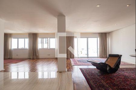 Sala de apartamento à venda com 4 quartos, 475m² em Morro dos Ingleses, São Paulo